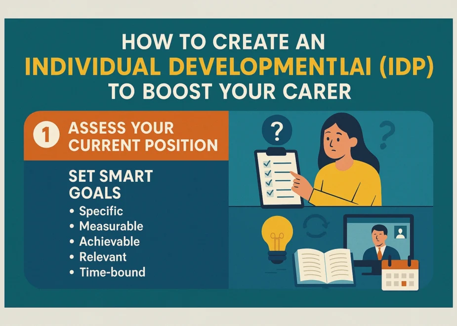 How To Create An Individual Development Plan (IDP) To Boost Your Career.