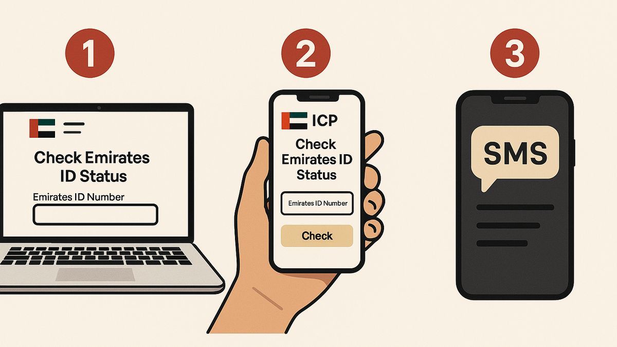 Emirates ID Status - How to Check in UAE, 3 Easy Steps