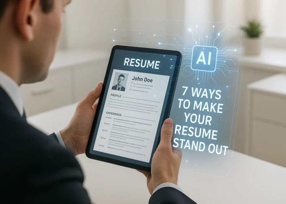 7 Ways to Make Your Resume Stand Out in the Age of AI